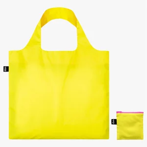Skládací taška LOQI Neon Yellow