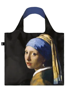 Skládací taška LOQI Vermeer – Girl with a Pearl Earring