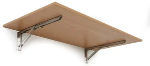 Sklápěcí stůl na zeď 120x60 cm buk