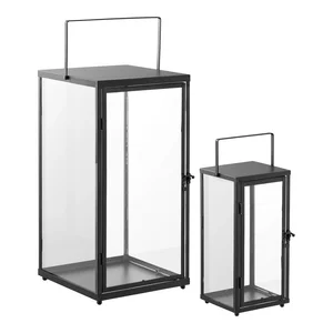 Skleněná lucerna Ibra, 2 ks, 50 cm – House Nordic