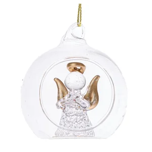 Skleněná vánoční koule Angel 6 cm – Dakls