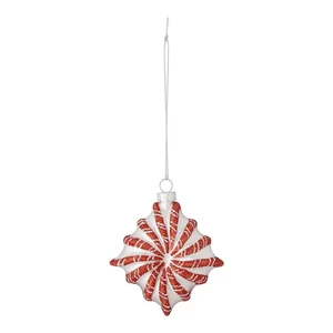 Skleněná vánoční ozdoba Candy 9 cm