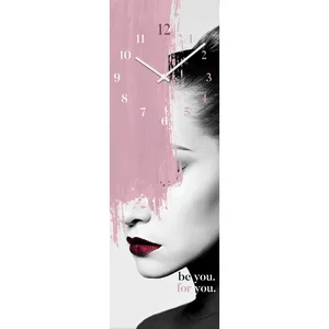 Skleněné nástěnné hodiny Be You - Styler