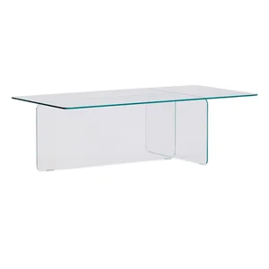 Skleněný konferenční stolek Zaren 120 × 60 cm – Kave Home