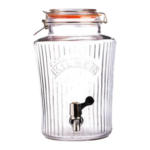 Skleněný nápojový dispenser Kilner Vintage 5 l
