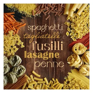Skleněný obraz 30×30 cm Pasta Styler