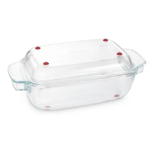 Skleněný pekáč s poklopem 19x34 cm GrandChef