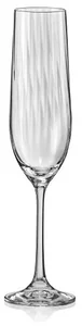 Sklenice na sekt WATERFALL 190 ml, sada 6 kusů
