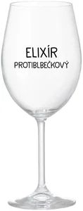Sklenice na víno ELIXÍR PROTIBLBEČKOVÝ 350 ml