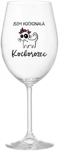 Sklenice na víno Kočkorožec 350 ml