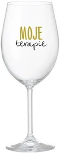 Sklenice na víno MOJE TERAPIE 350 ml