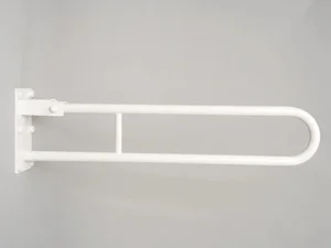 Sklopné U madlo k WC 80 cm bílá