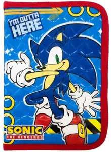 Školní penál Ježek Sonic – stylový a praktický bez výbavy
