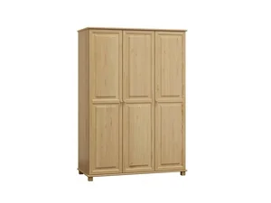 Skříň 3D BHAGIRA 2, borovice masiv, šířka 120 cm