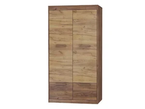 Skříň GATTON 4D – craft tobaco / craft zlatý