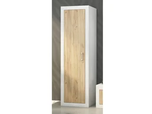 Skříň GOUDINI craft bílo-zlatá 60 x 198 x 44 cm