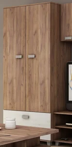 Skříň KEATING – craft tobaco a craft bílá, 5 let záruky