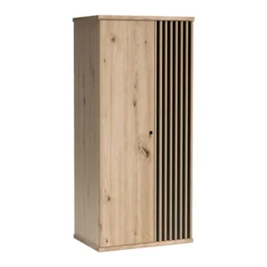 Skříň KOLI C-1 dub artisan/černá