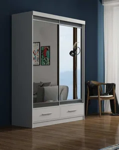 Skříň Margita 150 cm bílá