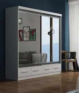 Skříň Margita 200 cm černá