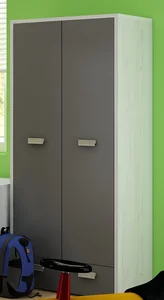 Skříň NELLORE craft bílý/grafit, 5 let záruka