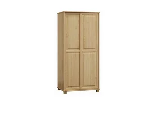 Skříň šatní 2D BHAGIRA 6 – 80 cm, masiv borovice