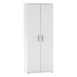 Skříň věšáková dvoudveřová, bílá (SERVO TYP 5)