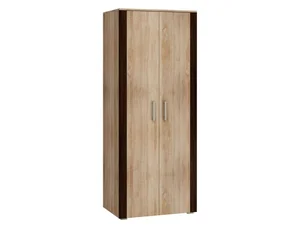 Skříň WUBIN dub sonoma tmavá – 80 x 205 x 56 cm, 5 let záruka
