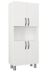 Skříňka do koupelny 4D VRBAS - bílá