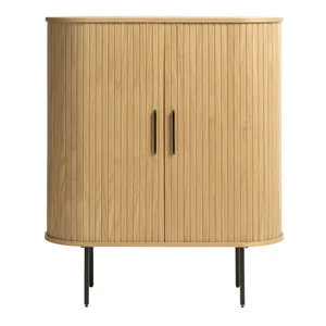 Skříňka Nola v dubovém dekoru s posuvnými dveřmi 100x118 cm