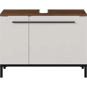 Skříňka pod umyvadlo Yonkers 80×59 cm, dekor ořech