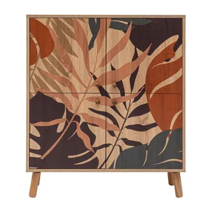 Skříňka s dubovým dekorem 95×111 cm – Multilux Kalune Design