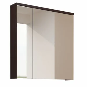 Skříňka se zrcadlem MASON WE14, wenge, 60×17×65 cm