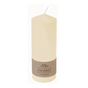 Smetanově bílá ekologická svíčka Eco candles by Ego dekor 50 hodin hoření