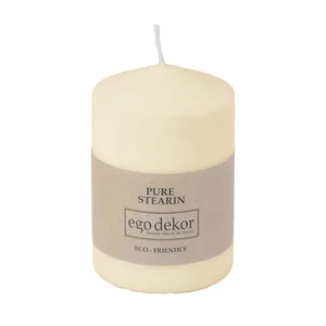 Smetanově bílá svíčka Eco candles by Ego dekor Top – 25 h