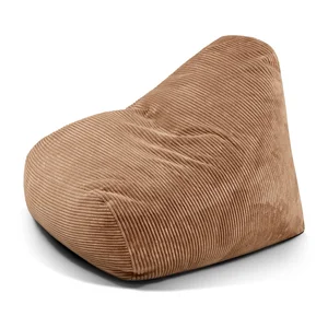 Snug 100 sedací vak z manšestru – hnědý (Slowdown)