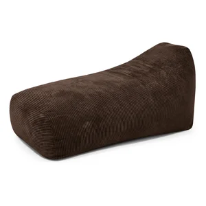 Snug Long 140 – tmavě hnědý manšestrový sedací vak