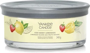 Sójová Vonná Svíčka Signature s 5 KNOTY - Ledová Bobulová Limonáda 340g