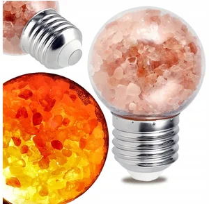 Solná LED žárovka E27 G45 4W na girlandu