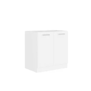 Spodní skříňka Split 80 D 2F BB – bílá