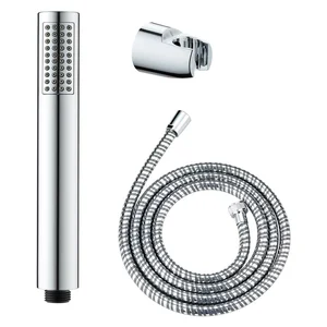 Sprchová hlavice Wenko Basic Line se 150 cm hadicí, stříbrná