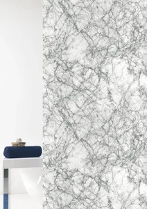 Sprchový závěs MARMOR Šedá 180x200 cm