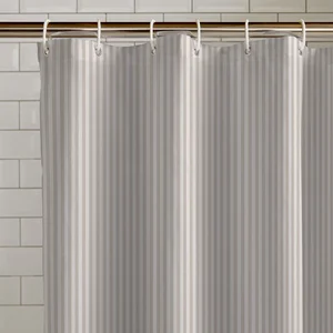 Sprchový závěs Timeless Stripe 180×180 cm (Catherine Lansfield)