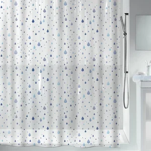 Sprchový závěs Waterdrop 180×200 cm – Spirella