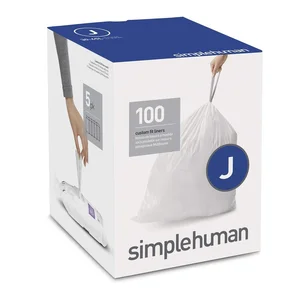 Stahovací pytle J 45 l – sada 100 ks pro koše Simplehuman
