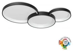 Stmívatelné LED stropní svítidlo COMBI 72W černé