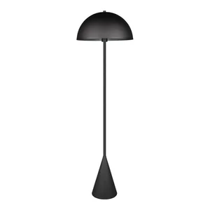 Stojací lampa Alfie Trio 130 cm černá
