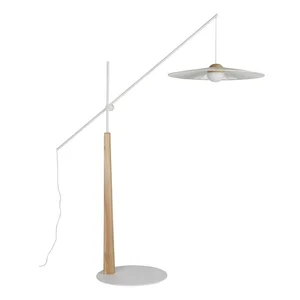 Stojací lampa Belle – Zuiver, 200 cm, bílá/natural