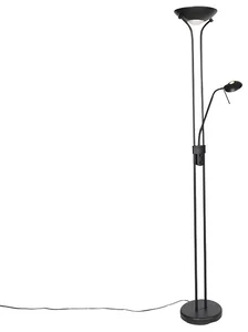 Stojací lampa Diva s čtecím světlem a stmívatelným LED osvětlením