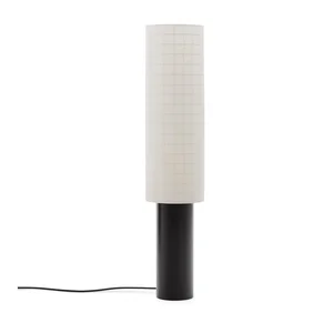 Stojací lampa Dulan s textilním stínidlem, výška 142 cm